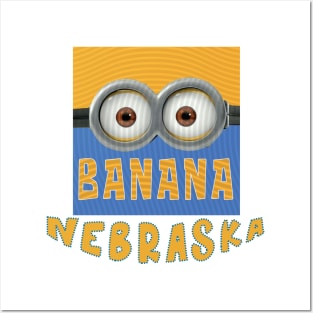 DESPICABLE MINION AMERICA NEBRASKA Posters and Art